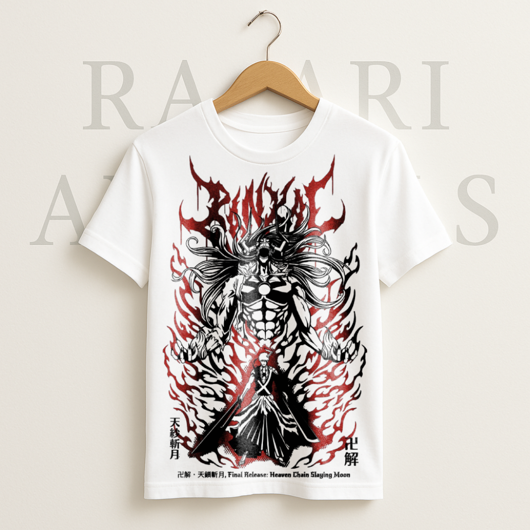 Anime White Tshirt