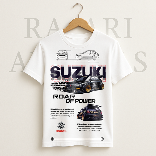 Suzuki White tshirt