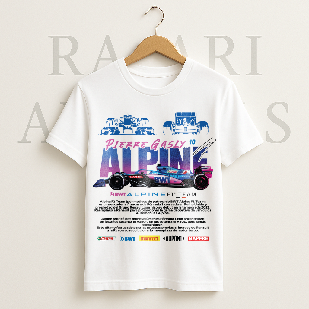 Cool Alpine white tshirt