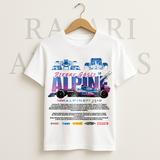Cool Alpine white tshirt