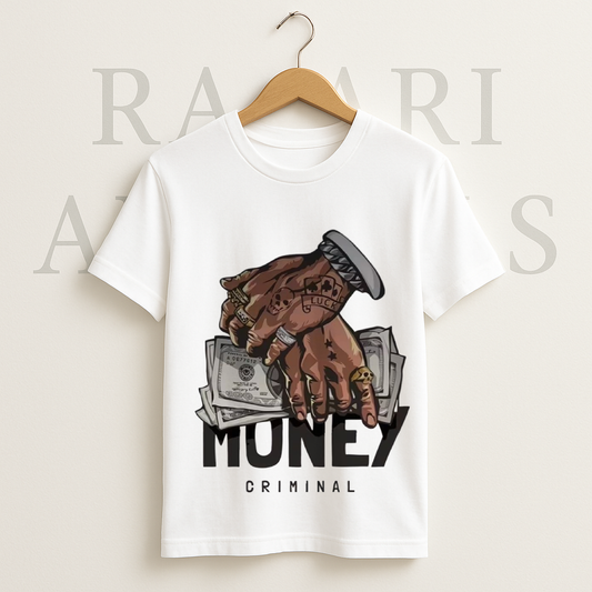 Money White Tshirt