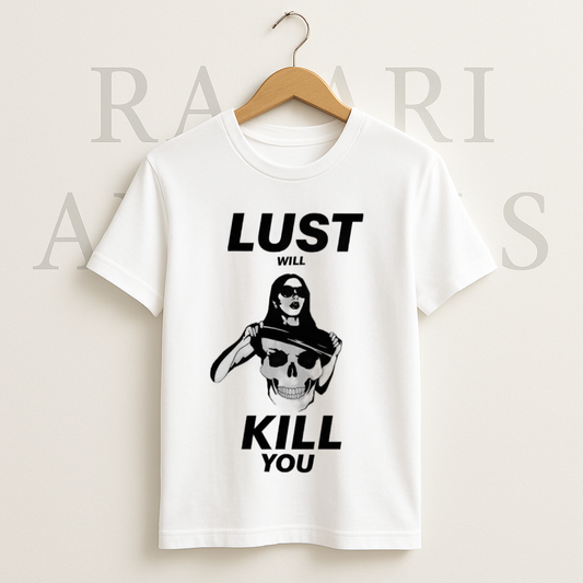 Lust White Tshirt
