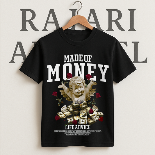 Made of Money Black Tshirt