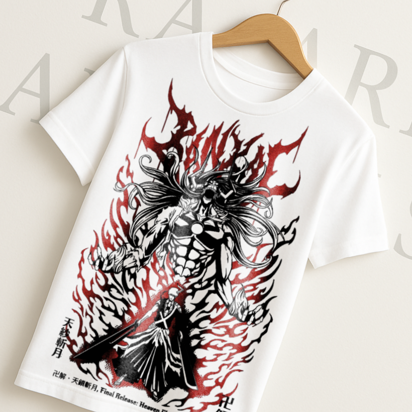 Anime White Tshirt